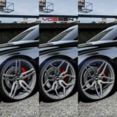 Vossen Pack 4 Wheels [Replace] for Grand Theft Auto V
