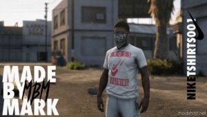 GTA 5 Player Mod: MBM – Nike Tshirt Pack (MP Male) 20 Textures (Image #5)