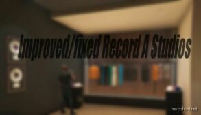Fixed And Improved Record A Studios for Grand Theft Auto V