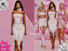 Shades Of Pink Collection SET 349 for Sims 4