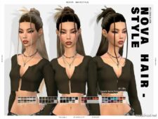 Nova Hairstyle for Sims 4