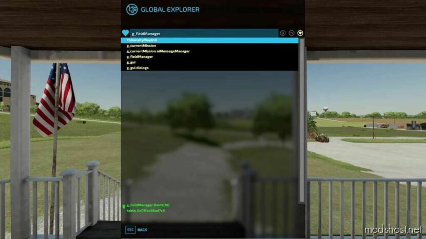 Global Explorer V1.1 for Farming Simulator 22