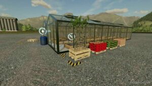 FS22 Placeable Mod: Greenhouses With Pallets V2.0 (Image #4)