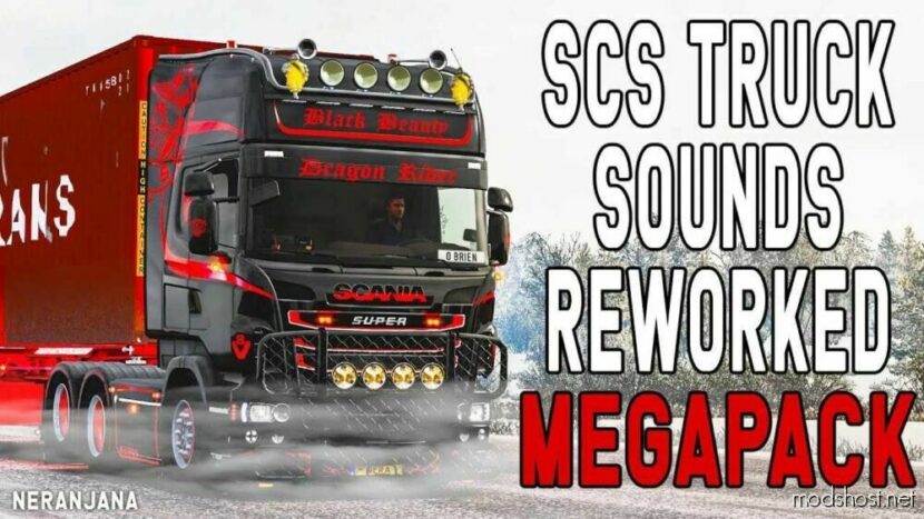 SCS Truck Sound Rework Megapack V1.50 for Euro Truck Simulator 2