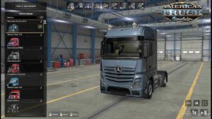 ATS Mercedes-Benz Truck Mod: Mercedes NEW Actros 2014 By Soap98 V1.2.1 (Image #3)