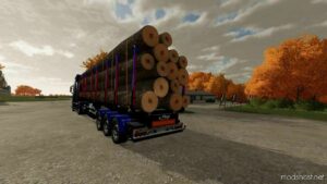 FS22 Fliegl Trailer Mod: Timber Runner Autoload (Image #3)