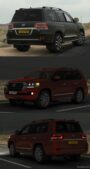 ETS2 Toyota Car Mod: Land Cruiser 200 2012 V1.5 1.48 (Image #2)