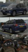 ETS2 Toyota Car Mod: Land Cruiser 200 2012 V1.5 1.48 (Image #3)