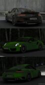 ETS2 Porsche Car Mod: 991.2 911 Turbo S 2016 V1.5 1.48 (Image #2)