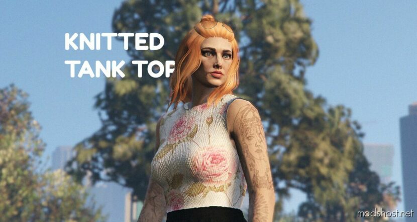 Knitted Tank TOP For MP Female for Grand Theft Auto V