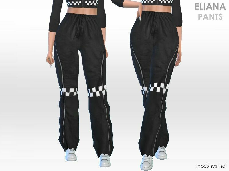 Eliana Pants Sims 4 Clothes Mod - ModsHost