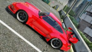 GTA 5 Porsche Vehicle Mod: RWB 993 (Image #2)