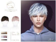 Male Short Hair (Robo 090923) for Sims 4