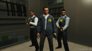 Improved Face Models For FIB Agent PED for Grand Theft Auto V