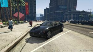 GTA 5 Vehicle Mod: Maserati Quattroporte 2003 / Maserati Quattroporte Facelift 2008 (Image #2)