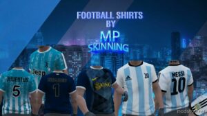 GTA 5 Player Mod: Football Shirt (Retexture) (Featured)