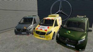 FS22 Mercedes-Benz Vehicle Mod: Mercedes Benz Vito 2014 V1.0.0.1 (Image #2)