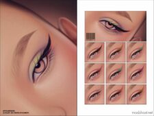 Eyeliner N258 for Sims 4