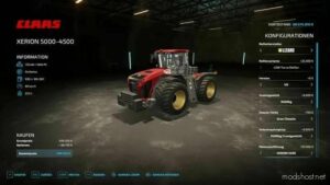 FS22 Claas Tractor Mod: Xerion 5500 V2.0.0.6 (Image #3)