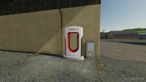 Tesla Super Fast Charging Station for Farming Simulator 22
