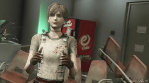 GTA 5 Player Mod: Rebecca Chambers Add-On PED | Dead By Daylight | Resident Evil (Image #2)