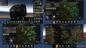 Profile Map EAA By Clube Rotas, Restanho NO Mods [1.48] for Euro Truck Simulator 2