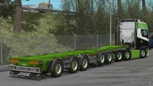 D-Tec Container Trailer [1.48] for Euro Truck Simulator 2