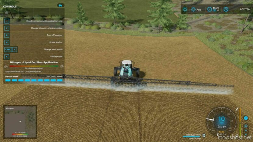 Vehicle HUD Extension for Farming Simulator 22