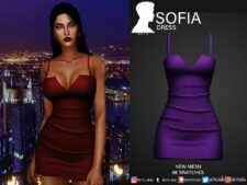 Sofia (Dress) for Sims 4