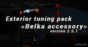 Bc-Exterior Belka Accessory V2.5.1 for Euro Truck Simulator 2