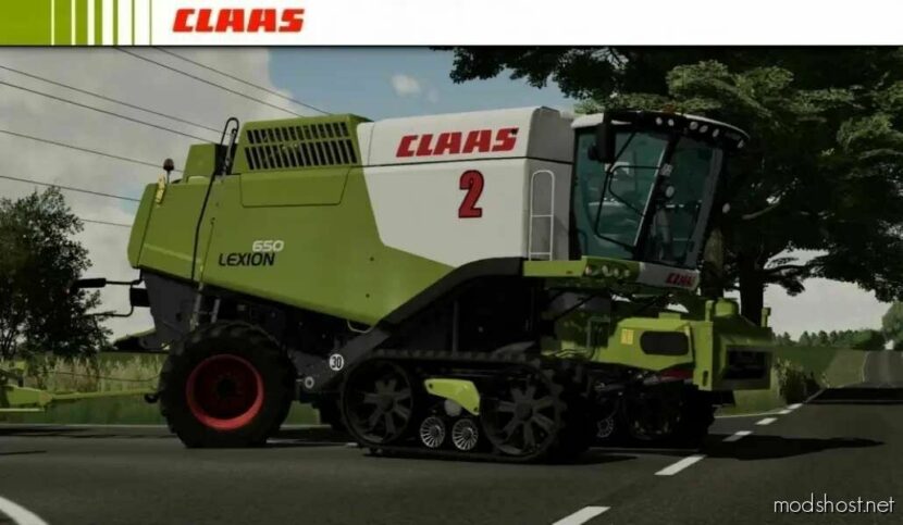 Claas Lexion 600-700 Super Series for Farming Simulator 22
