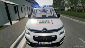 Citroën Berlingo (Police Rurale) for Farming Simulator 19