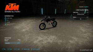 FS22 Vehicle Mod: KTM Dirtbike V1.2 (Image #2)