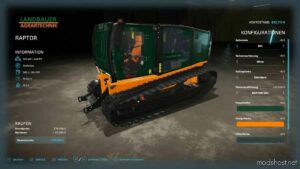 FS22 Forklift Mod: Landbauer Raptor V1.1 (Image #3)