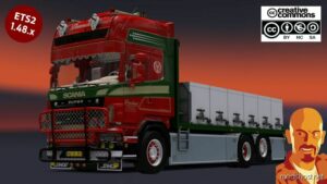Scania R560 Donslund + Trailer [1.48] for Euro Truck Simulator 2