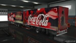 Coca-Cola Bottle Trailer [1.48] for Euro Truck Simulator 2