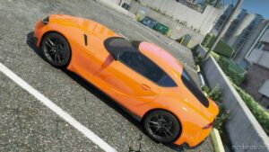 GTA 5 Toyota Vehicle Mod: Supra A90 (Image #2)