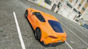 GTA 5 Toyota Vehicle Mod: Supra A90 (Image #3)