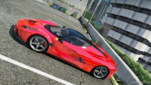 GTA 5 Ferrari Vehicle Mod: 2019 Ferrari Laferrari (Image #2)