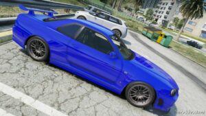 GTA 5 Nissan Vehicle Mod: Skyline GT-R R34 (Image #2)