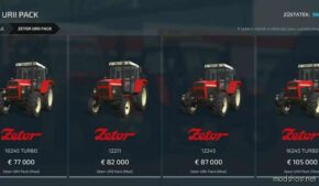 FS22 Zetor Tractor Mod: Urii Pack (Featured)