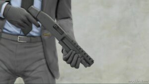 GTA 5 Weapon Mod: Remington 590 – Short Version Animated V2.0 (Image #2)