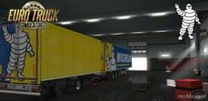 ETS2 Mod: Michelin Trailer 1.48 (Image #2)