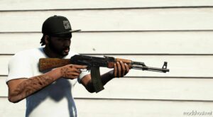 GTA 5 Weapon Mod: AK-47 From COD Cold WAR Animated V2.0 (Image #2)