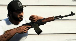 GTA 5 Weapon Mod: AK-47 From COD Cold WAR Animated V2.0 (Image #5)