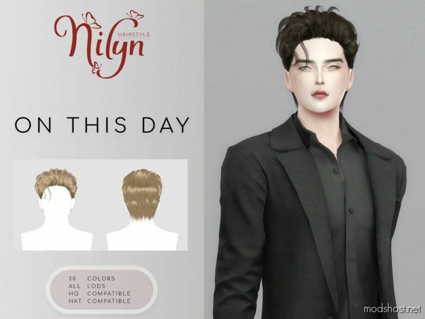 ON This DAY Hair for Sims 4