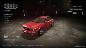 FS22 Audi Car Mod: 80 V1.2 (Image #2)