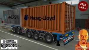 ETS2 Mod: D-Tec Flexi-Trailer Container Trailer 1.48 (Image #3)