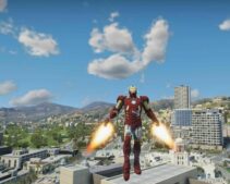 GTA 5 Player Mod: Ironman MK-45 (Image #3)