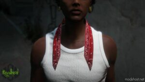 GTA 5 Player Mod: Neck Bandana For MP Male V1.1 (Image #2)